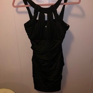 Mini black dress